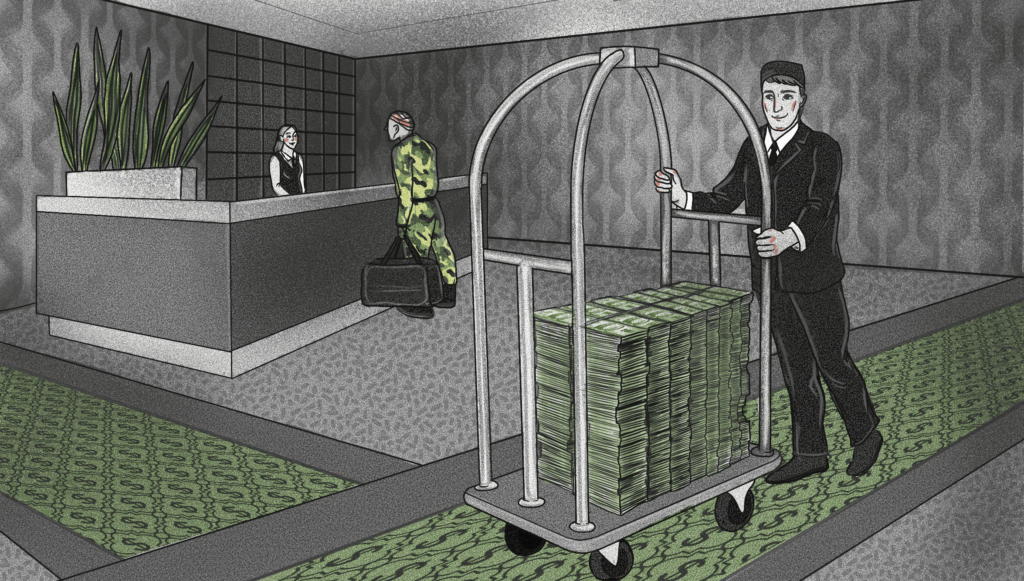 Иллюстрация: Анастасия Кшиштоф. Прибыли отелей в Анапе от лечения наёмников