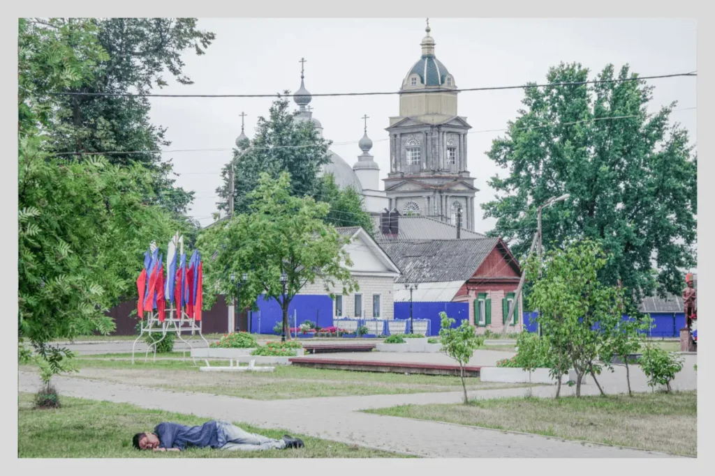 Центральный сквер в&nbsp;Новозыбкове. Фото: Серафим Миронов