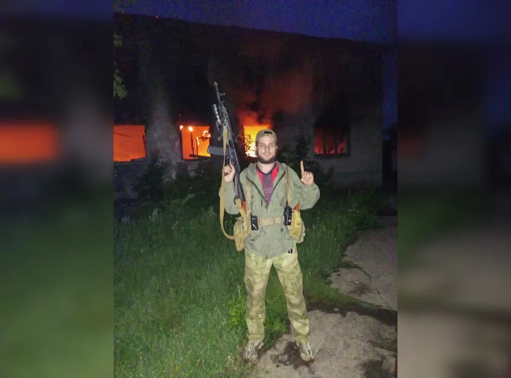 Алхаст Идалов с позывным «Куба». Фото: личная страница ВКонтакте.