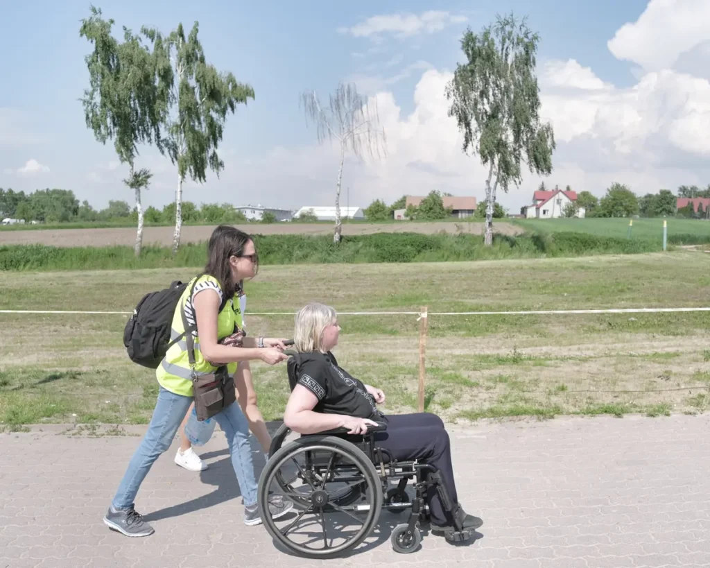 Волонтеры и&nbsp;подопечная фонда Russians for Ukraine. Фото: архив фонда Russians for Ukraine.