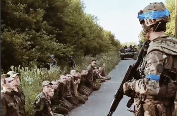 Российские военнослужащие, взятые в&nbsp;плен ВСУ