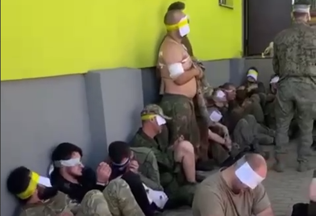 Ситуация в&nbsp;Курской области: пленные российские военнослужащие