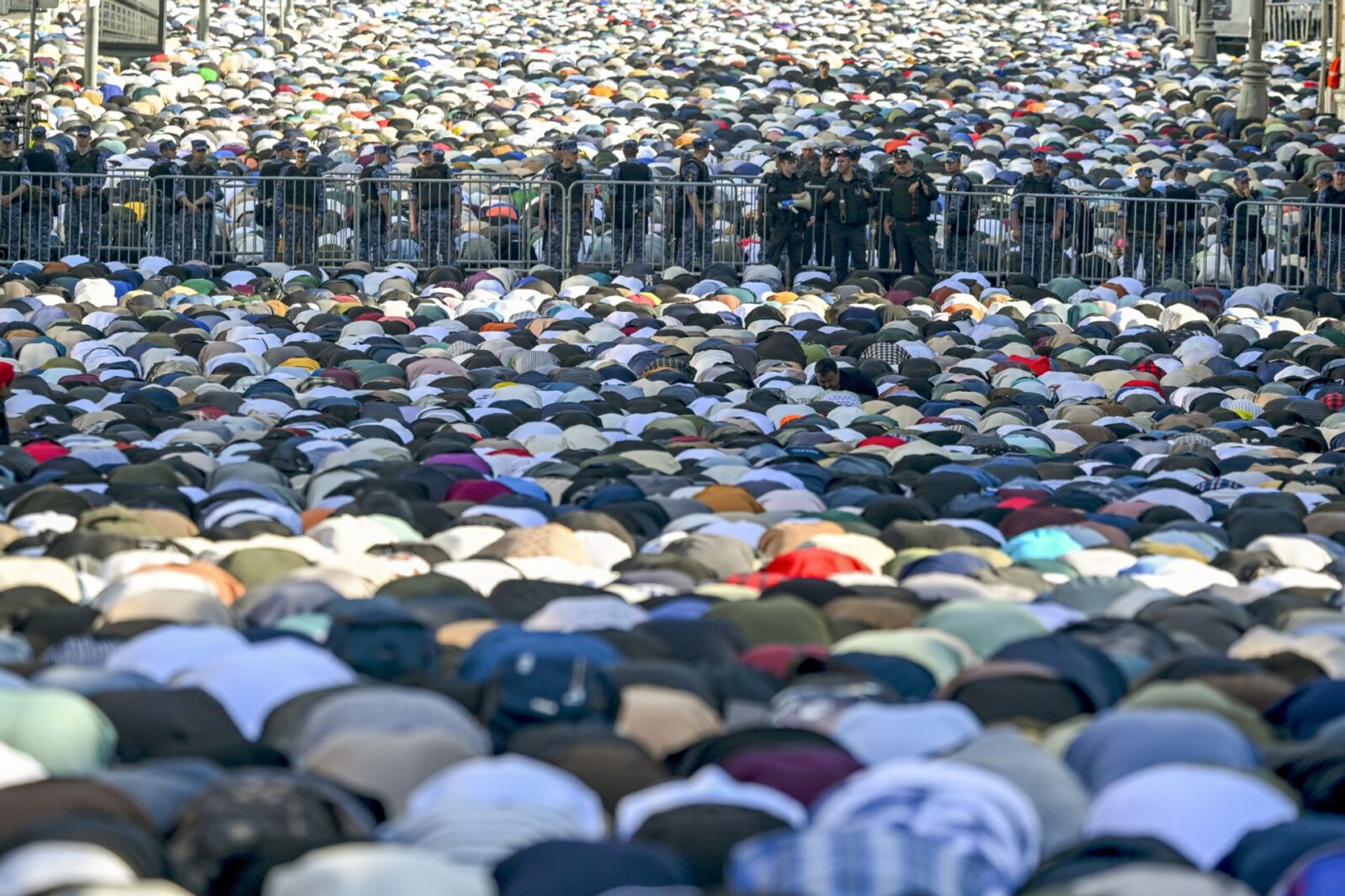Курбан-байрам на&nbsp;улицах Москвы