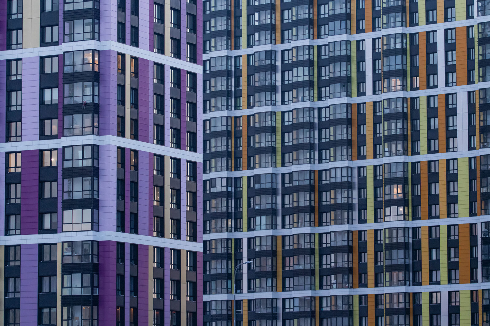 Жилкомплекс в новом районе Санкт-Петербурга