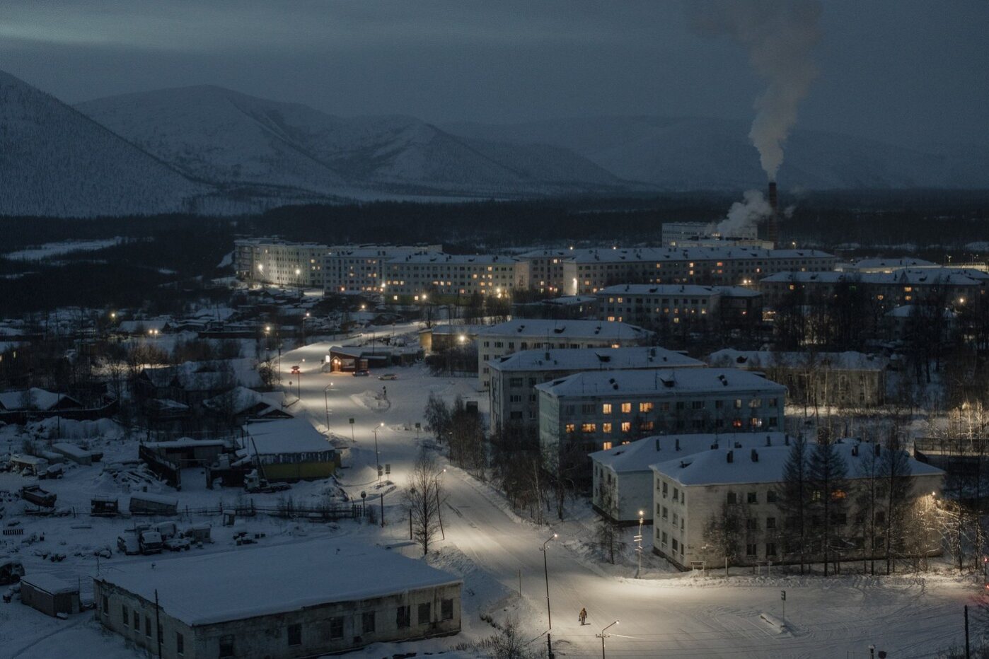 Посёлок Ягодное на&nbsp;Колымском шоссе 