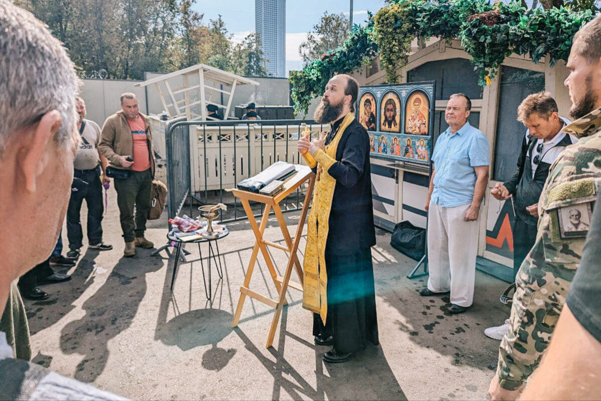 Пункт отбора на службу по контракту в Москве