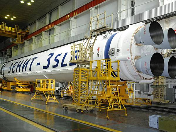 Ракета «Зенит» производства днепровского завода «Южмаш»&nbsp;