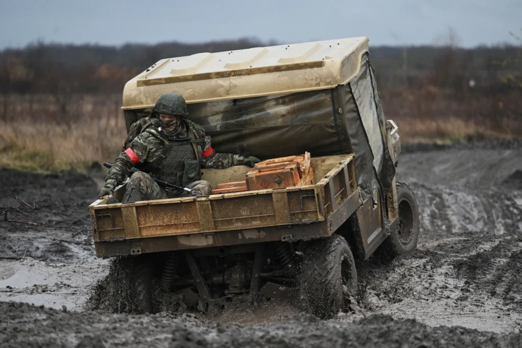 Наступление российской армии на&nbsp;Донбассе<br />

