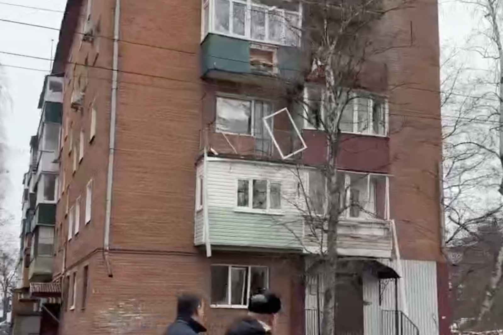 В Тамбовской области дроны врезались в дома