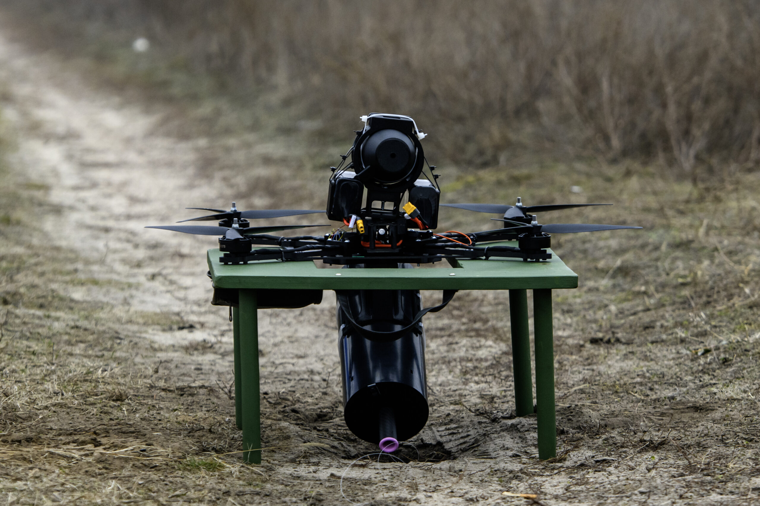 Беспилотники с оптоволоконным управлением невозможно заглушить при помощи РЭБ