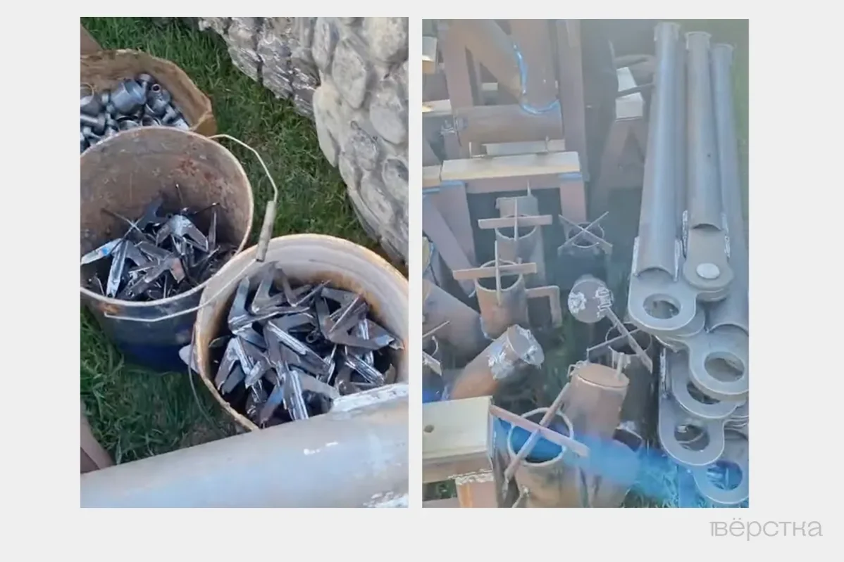 Судостроительный завод «Лотос» в Астраханской области после начала войны стал выпускать буржуйки, «кошки» и сцепки для военной техники