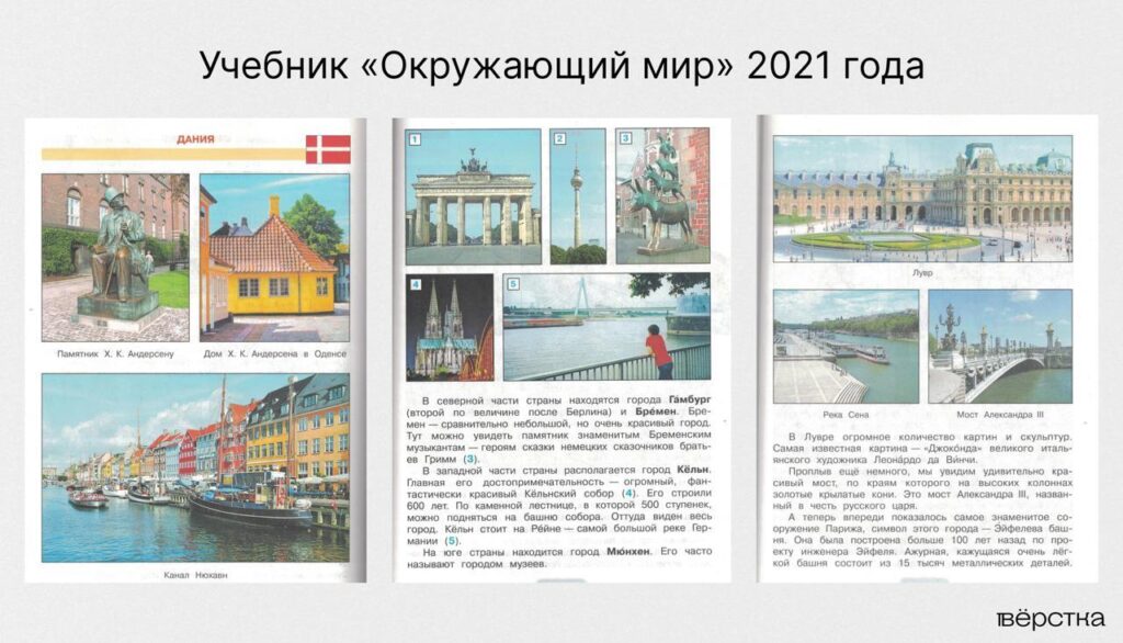 Соседей России на&nbsp;западе и&nbsp;США последний раз упоминает учебник 2021 года