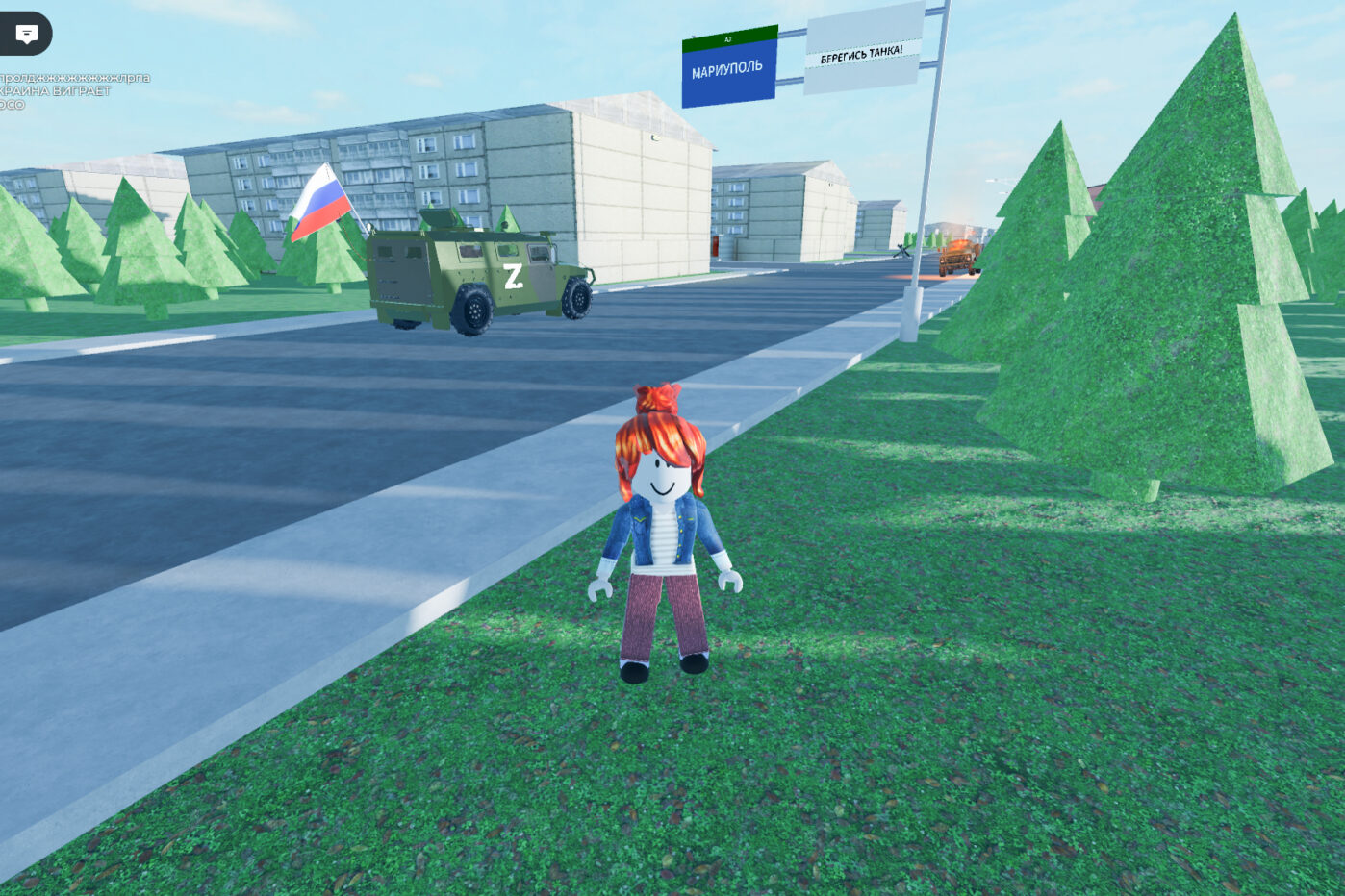Так как контент Роболокса генерируют сами пользователи, он очень разнообразен, — например можно принять участие в «СВО» как на стороне России, так и Украины